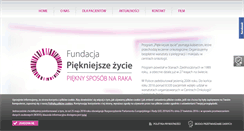 Desktop Screenshot of piekniejszezycie.org