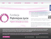 Tablet Screenshot of piekniejszezycie.org
